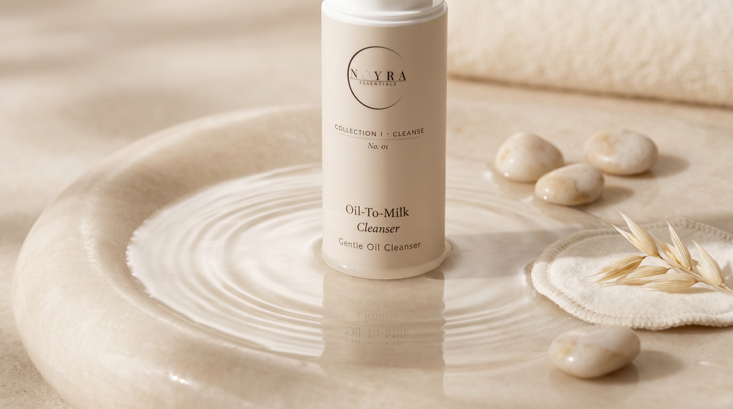 Oil-to-Milk Cleanser