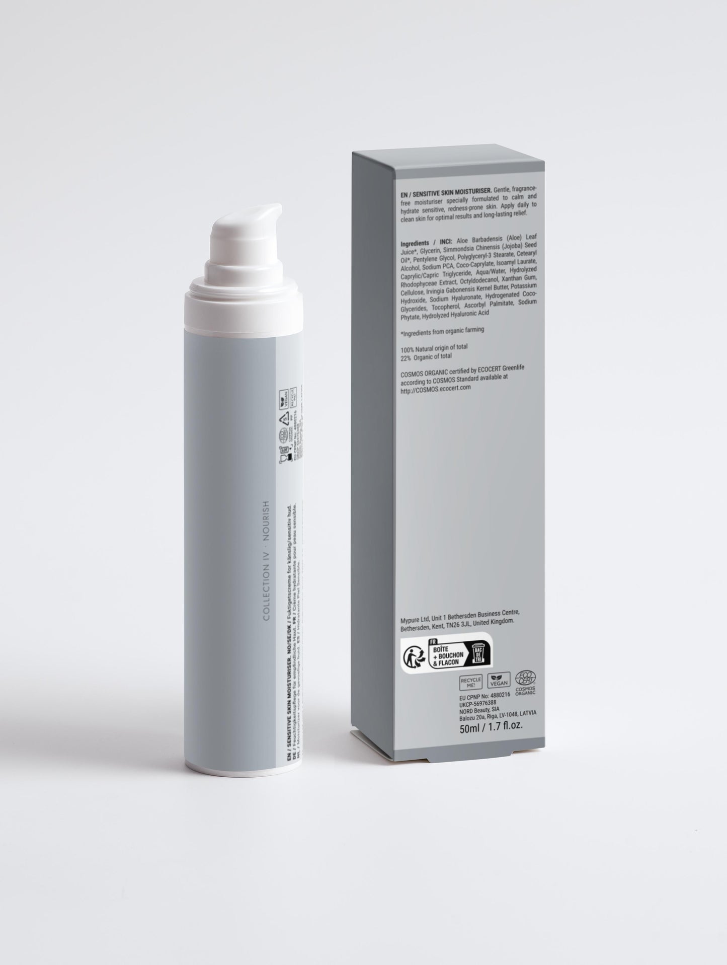 Sensitive Skin Moisturizer, Fragrance Free